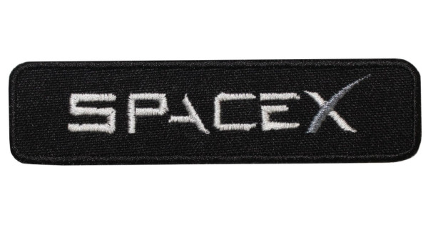 Elon Musk SpaceX space company Embroidered Sew-on/Iron-on/Velcro Patch