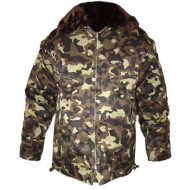 CAMO warm Jacket with fur Tactical winter jacket