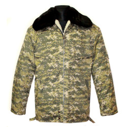 Ukraine officiers militaires hiver veste de camouflage chaud