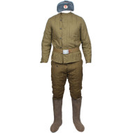 Esercito russo inverno FUFAIKA uniforme con i pantaloni Telogreyka