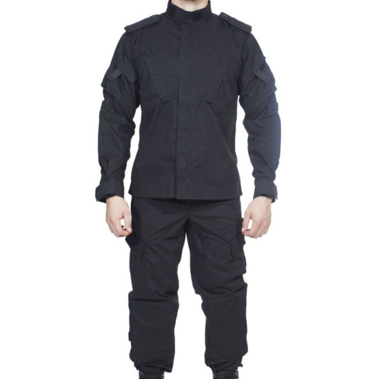 ACU Tactical Uniform Airsoft schwarzer Anzug Jagdgeschenk für Männer