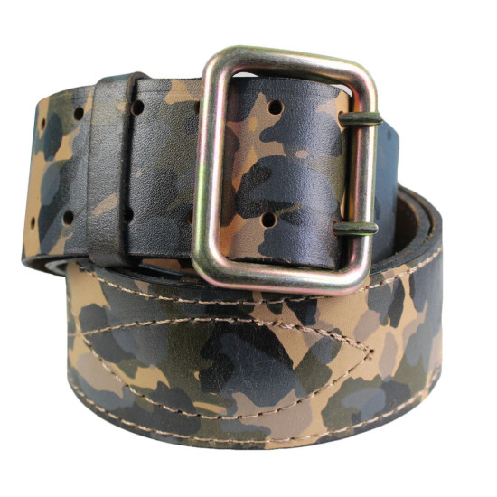 Soviet Army Officer CAMO Leather Belt