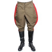 WW2 ソ連赤軍 歩兵科 将校用乗馬ズボン レプリカ WW2 ソ連赤軍 歩兵科 将校用乗馬ズボン レプリカ
