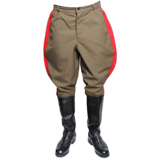 Pantalon de l'Armée rouge soviétique WWII russe Infantry général Galife