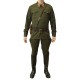 Sowjetische Armee Infanterie Leutnant Russische Khaki Uniform