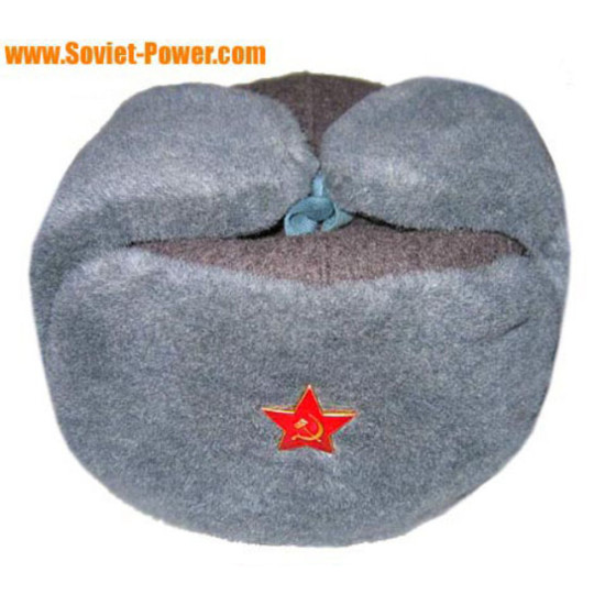 Sowjetarmee Soldaten USHANKA Wintermütze