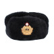 ソビエトの暖かいBLACK USHANKA海軍の冬の帽子