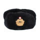 Soviet warm BLACK USHANKA Navy winter hat