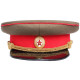 URSS RKKA oficiales sombrero visera Sombrero rojo del Ejército