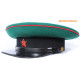 URSS russo NKVD di frontiera Truppe Ufficiali Cappello verde visiera