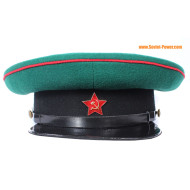 USSR NKVD Border Troops Officers Green visor hat