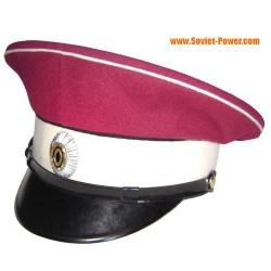 White Guard visor cap of General Drozdov Regiment hat