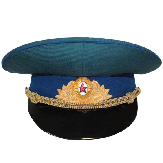 Sombrero de visera de desfile especial de oficiales de seguridad de la URSS KGB