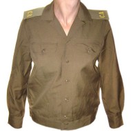 Russische Armee Halbwoll Offizier Jacke / Hemd CA