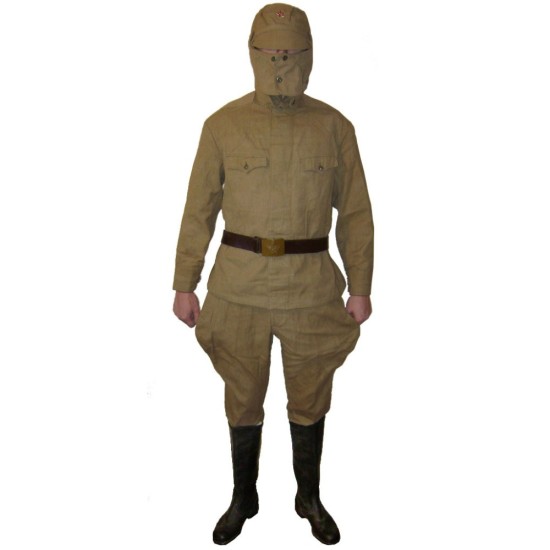 Soviet Army Chernobyl Liquidators khaki CHAES Uniform