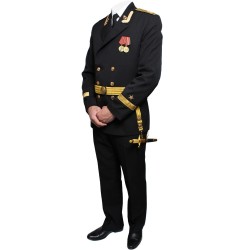 Soviétique / russe NAVY Parade uniforme veste noire