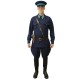 Russische Uniform als Leutnant der sowjetischen Luftwaffe