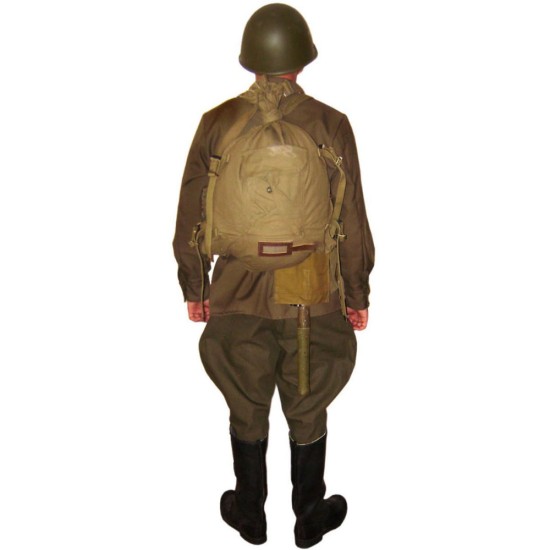 Officier d'infanterie soviétique Soldat de l'armée rouge Uniforme Costume militaire de l'URSS