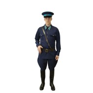 Russische Uniform als Leutnant der sowjetischen Luftwaffe