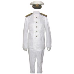 URSS Marine Flotte capitaine kit parade uniforme