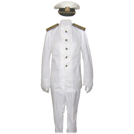 URSS Marine Flotte capitaine kit parade uniforme