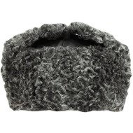 Genuino WW2 Karakul colbacco Unione Sovietica cappello colbacco URSS cappello invernale militare paraorecchie cappello colbacco cappello colbacco in pelle nera regalo sovietico