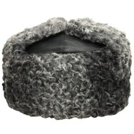 Genuino WW2 Karakul colbacco Unione Sovietica cappello colbacco URSS cappello invernale militare paraorecchie cappello colbacco cappello colbacco in pelle nera regalo sovietico