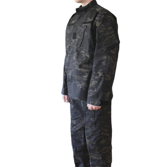 Traje multicámara ACU Uniforme de tipo urbano táctico Airsoft Sport Rip-stop traje