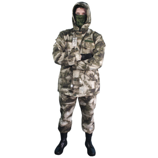 Winter Gorka 3 Uniform Airsoft Tarnanzug Taktische Kapuzenuniform Waldtarnung Jagdbekleidung