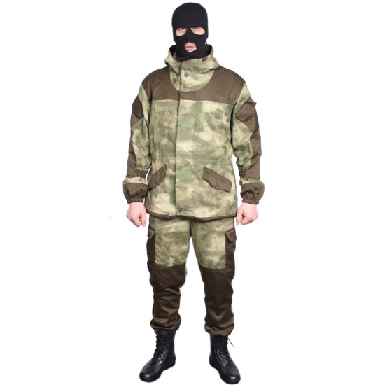 Uniforme moderna Gorka 3 Moss Tuta tattica invernale calda Abbigliamento tattico in pile con cappuccio