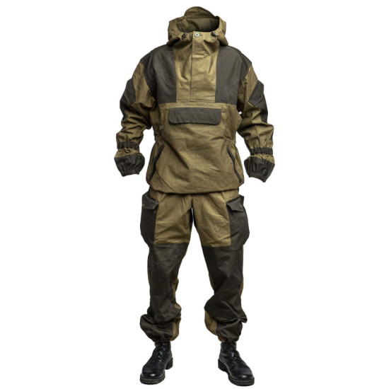 GORKA 4 Tactical Anorak uniform Airsoft BDU suit Mountain Rip-stop Summer Khaki Uniform with hood gift for men