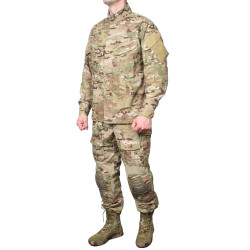 Urban type "Thunder" uniform with kneepads Tactical camouflage suit Airsoft rip-stop uniform Active lifestyle gear
