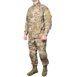 Uniforme de type urbain "Thunder" avec genouillères Combinaison de camouflage tactique Uniforme anti-déchirure Airsoft Équipement de style de vie actif