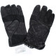 Modern tactical mountain climbing gloves black leather Airsoft gear