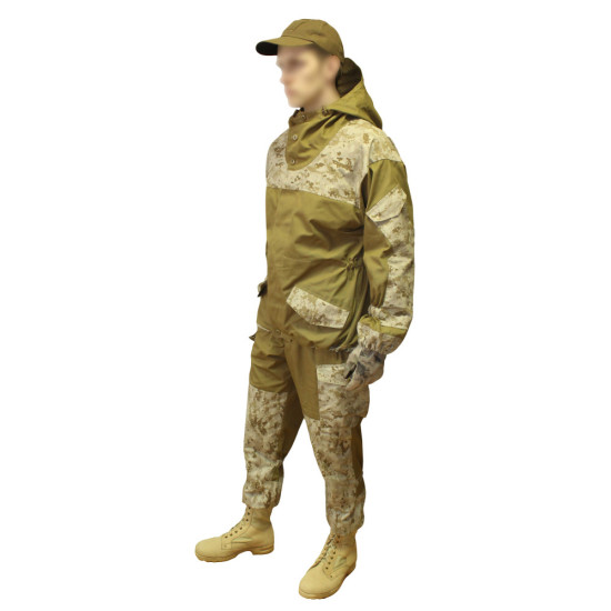 Gorka 3 moderne Uniform Taktischer digitaler Wüstentarnanzug Airsoft-Tarnset