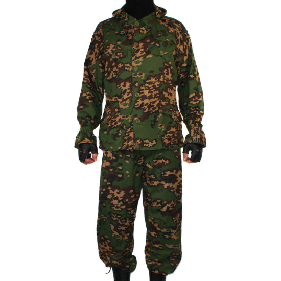 Uniforme táctico Sumrak M1, traje de enmascaramiento Airsoft, camuflaje de rana, ropa de caza y pesca