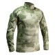 Camiseta táctica de trueno Giurz Moss Patrón de Airsoft Camiseta de entrenamiento 