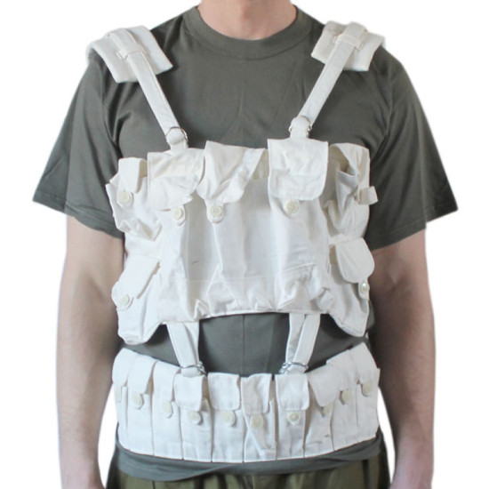 Soviet Army winter white assault vest system A + B