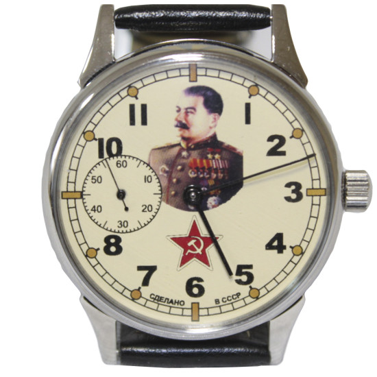 Russe ZIM montre-bracelet mécanique avec STALINE Made In USSR