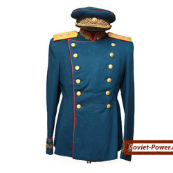 Un uniforme de parade AUTHENTIQUE soviétique du lieutenant-général FABRIQUÉ EN 1945 