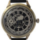 Soviet / Russian wristwatch MOLNIYA with WORLD MAP 18 Jewels Soviet / Russian wristwatch MOLNIYA with WORLD MAP 18 Jewels