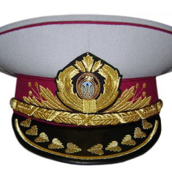 Ukraine Police MVS General parade visor hat