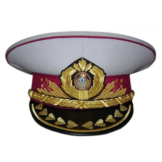 ウクライナ警察MVS一般パレードバイザー帽子