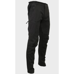 Pantaloni tattici Softshell neri STORM 20.20 per allenamento attivo / softair