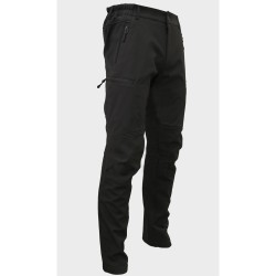 Pantalón táctico Softshell negro STORM 20.20 para entrenamiento activo / airsoft