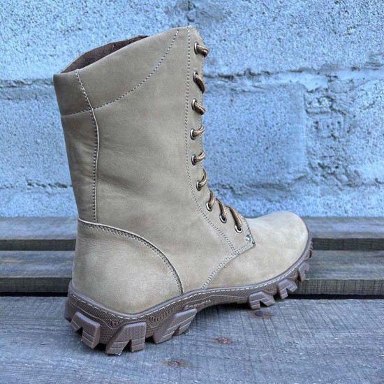 High boots  CLASSIC beige