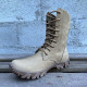 Hohe Stiefel CLASSIC beige