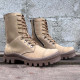 Hohe Stiefel STORM Nubuk Beige