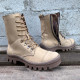 Hohe Stiefel STORM Nubuk Beige