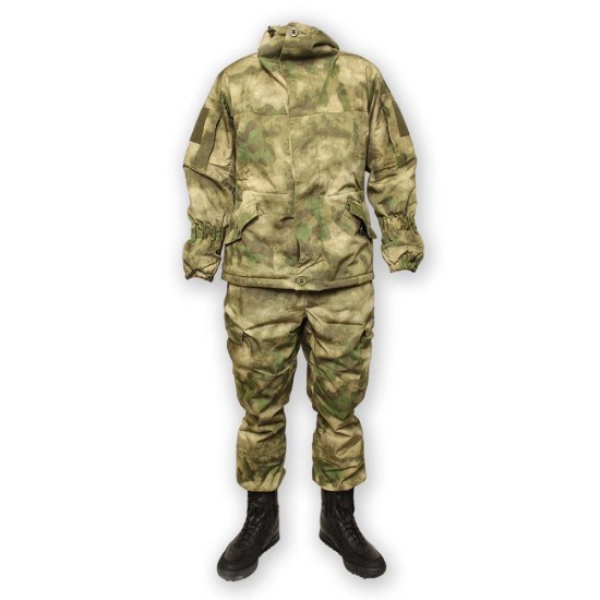 GORKA 3 MOSS Uniforme camouflage d'hiver en polaire  russe